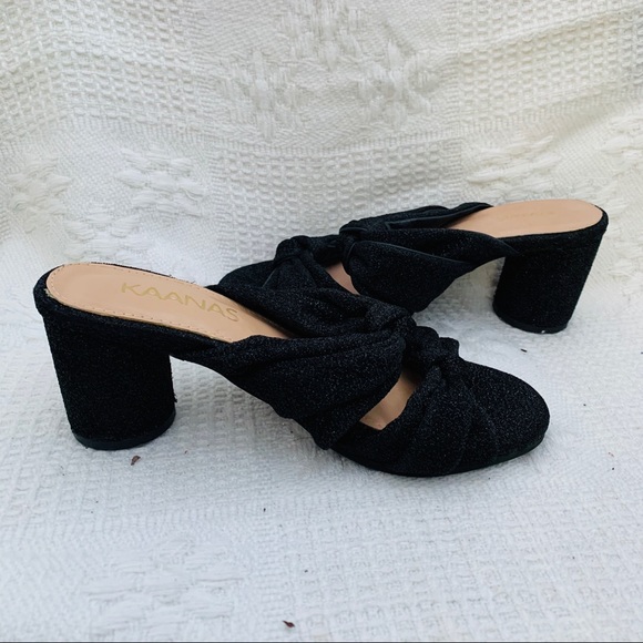 kAANAS slip on Round Heel Sandals - Picture 10 of 10